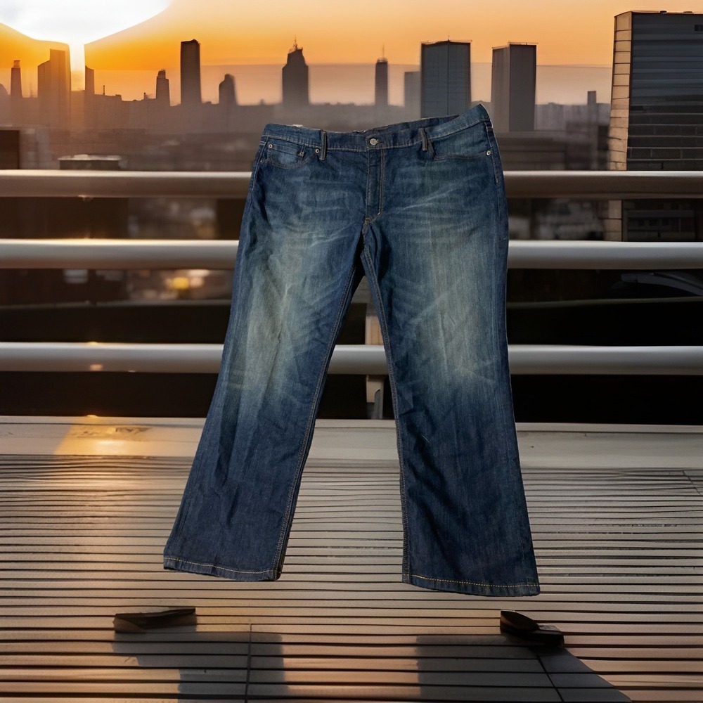 Levi's Strauss And Company 541 Jeans Size 48/32‎ Dark Wash Big & Tall